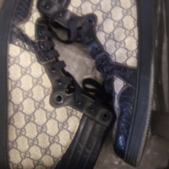 Gucci mens shoes size 12 - Picture 3 of 17